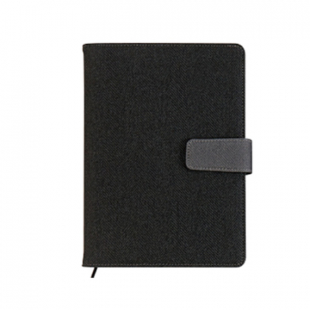 스프링 뉴레이온 PU봉제·자석단추 다이어리 25절 #6