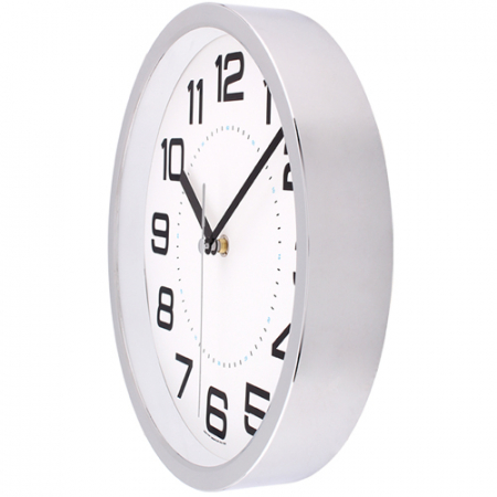 보티 크롬 벽시계 JS-3703 #3