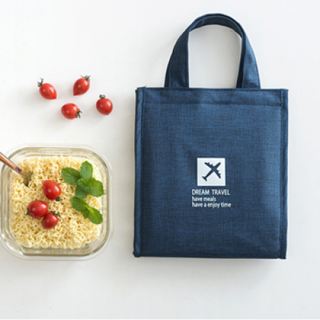 보냉백 보냉도시락 가방 피크닉 가방 이유식 가방 도시락 가방 천 가방 무지에코백 미니에코백 대학색 가방 #2