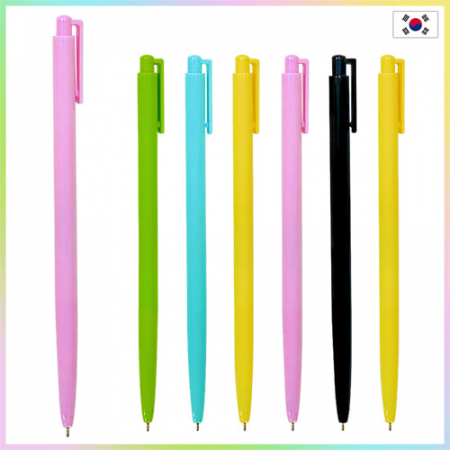 라이트 노크 볼펜 (0.7mm) // 국산 #2