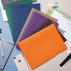 A4 가죽 파일홀더 스탠다드