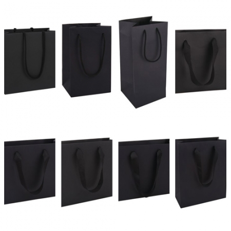 최고급 쇼핑백 블랙 8종 #2