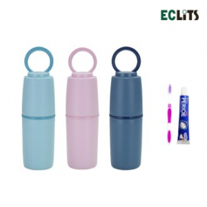 에클리츠 손잡이 칫솔통 칫솔 치약 페리오 세트
