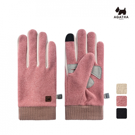 아가타 스마트터치 시보리 데일리 여성장갑 #2