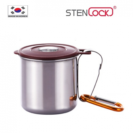 스텐락 올 스텐 나침반 미니등산컵 120ml 국산 #3
