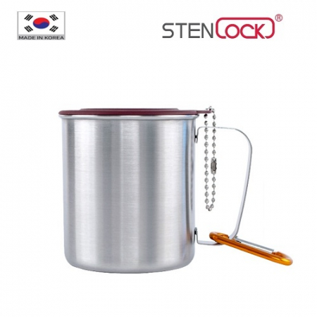 국산 스텐락 올 스텐 등산컵 260ml #3