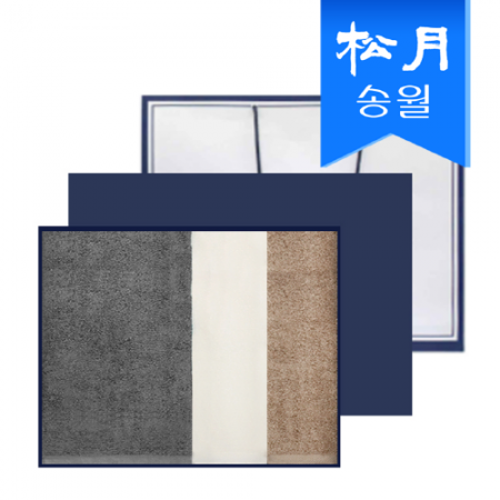 송월 기프트세트 (40수 바스 타올 1+뉴 컬러 무지 타올 2) +쇼핑백 #3