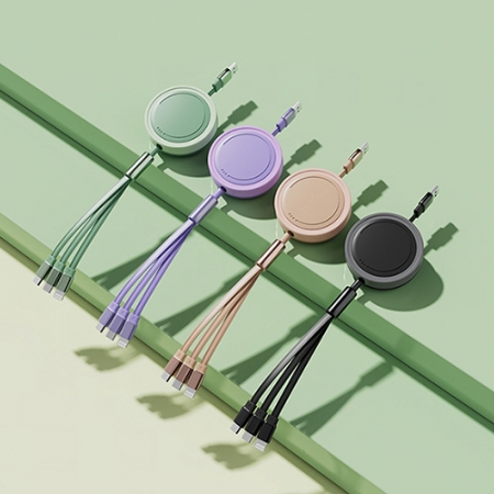 넥스원  3in1 릴타입 충전 케이블 #2