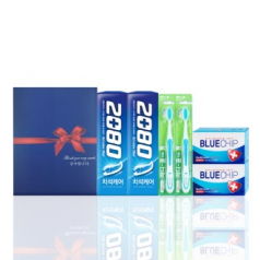 알뜰 박스 26호 (2080 치약 + 비누 + 미세모 칫솔 + 선물케이스)