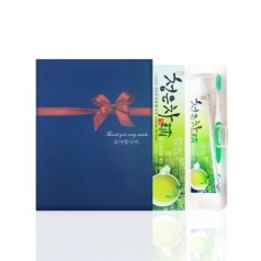 알뜰 박스 8호 (청은차 치약 120g + 휴대용 칫솔 치약세트 + 선물케이스)