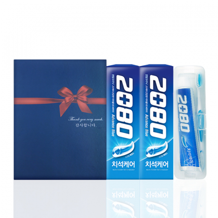 알뜰 박스 4호 (2080 치약 2개 + 휴대용 칫솔 치약세트 + 선물케이스) #2