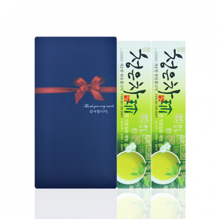 청은차 치약 2입 세트 #2