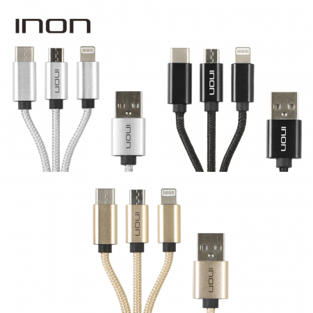 아이논 3in1 멀티 충전케이블 0.5M #2
