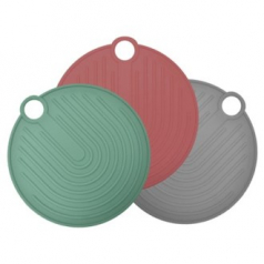 실리콘 원형 냄비받침 / 실리콘 냄비받침 // 국산