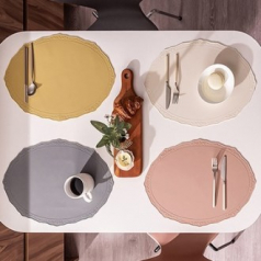 국산 실리콘 아모르 식탁매트 / 실리콘 식탁매트 / 인테리어 식탁매트