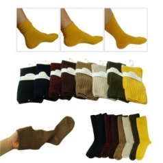 [골지 패션양말] 골지양말 / 칼라양말 / 발목양말