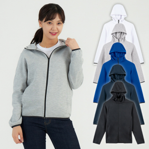 보온 라이트 기능성 후드 집업 // 남성 여성 아동