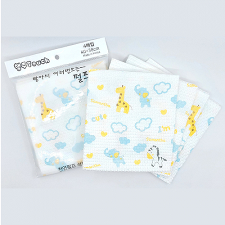 빨아쓰는 펄프행주터치 (4매입) #2