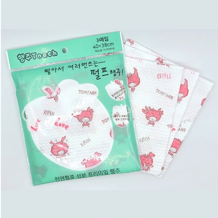 빨아쓰는 펄프행주터치 (3매입) #2