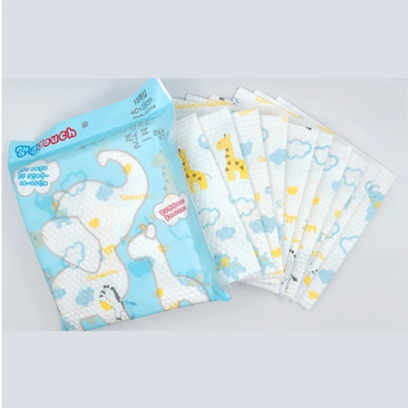 빨아쓰는 펄프 행주터치 (10매입) #2