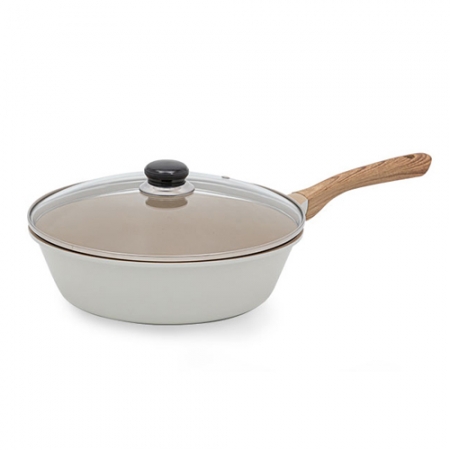 영국R 코지 인덕션IH 세라믹 궁중팬 28cm + 내열유리뚜껑 #2