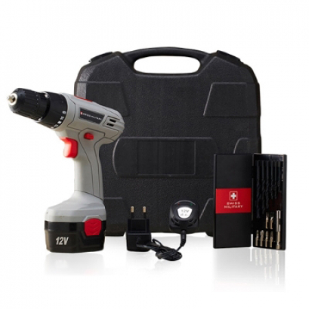 스위스밀리터리 SM-1200M 12V 충전식 무선 전동드릴 일반형 #2