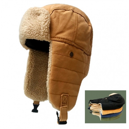 크레용 귀달이 방한 모자 #2