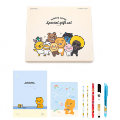 카카오프렌즈 학용품 문구세트7 라이언 세트