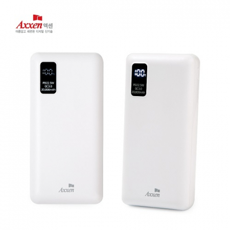 액센 NEW B320 듀얼 20000mAh QC3.0 PD 22.5W 보조 배터리 #2