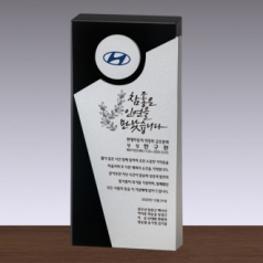 크리스탈 메탈 상패 SD14)6-3