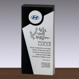 크리스탈 메탈 상패 SD14)6-3