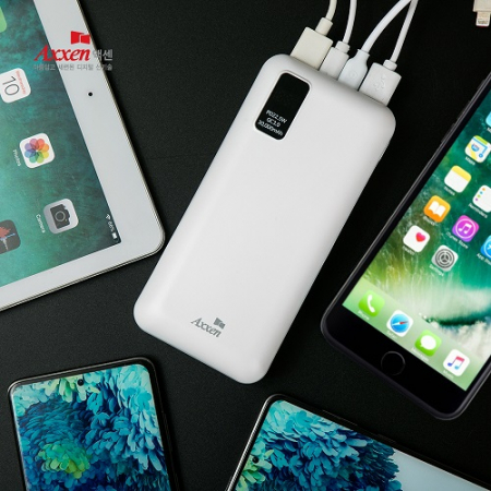 액센 NEW B330 듀얼 30000mAh QC3.0 PD 22.5W 보조 배터리 #3