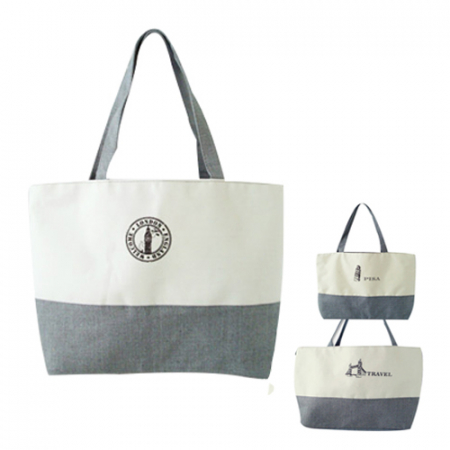 [투톤 캔퍼스 에코백] 에코백 / 면 / 인쇄 가능 / 패션 가능 #2