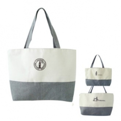 [투톤 캔퍼스 에코백] 에코백 / 면 / 인쇄 가능 / 패션 가능
