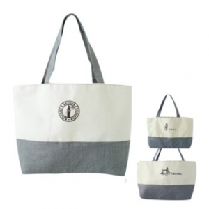 [투톤 캔퍼스 에코백] 에코백 / 면 / 인쇄 가능 / 패션 가능