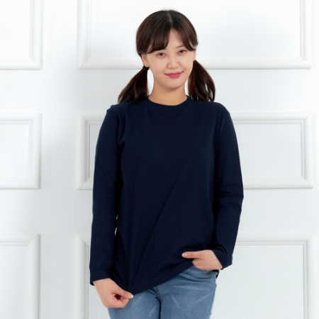 남자 여자 성인 키즈 면 17수 반팔 티셔츠 #4