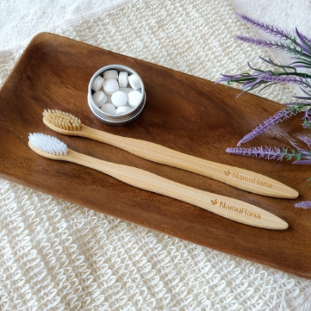 나무하나 성인 건치A 세트 / 대나무 칫솔 / 칫솔세트 / 고체치약 #4