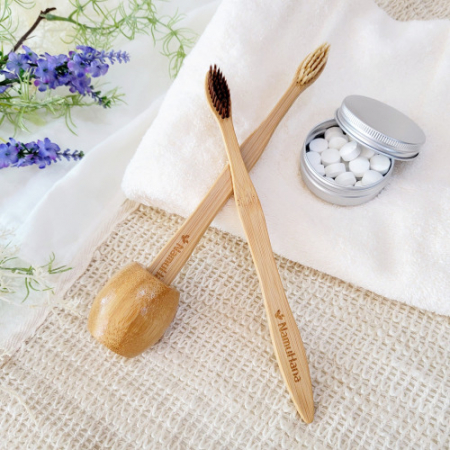 나무하나 성인 건치 C 세트 / 대나무 칫솔 / 칫솔세트 / 고체치약 #4