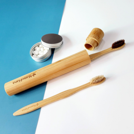 나무하나 성인 건치 D 세트 / 대나무 칫솔 / 칫솔세트 / 고체치약 #2