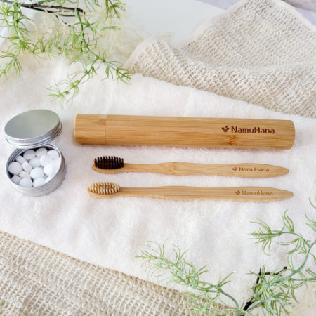 나무하나 성인 건치 D 세트 / 대나무 칫솔 / 칫솔세트 / 고체치약 #3