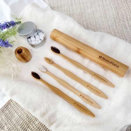 나무하나 성인 건치 E 세트 / 대나무 칫솔 / 칫솔세트 / 고체치약 #3