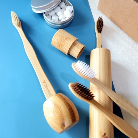 나무하나 성인 건치 E 세트 / 대나무 칫솔 / 칫솔세트 / 고체치약 #6