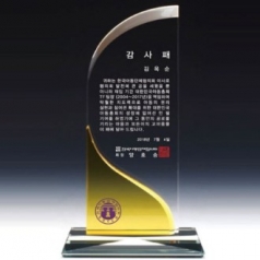 크리스탈 상패 DS12)3-5YL