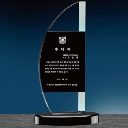 크리스탈 상패 DS11) 287-4 #2