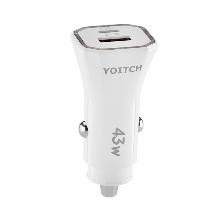 [요이치] 앨빈S LED 초고속 차량용 충전 시거잭 43W PPS USB PD 타입 #3