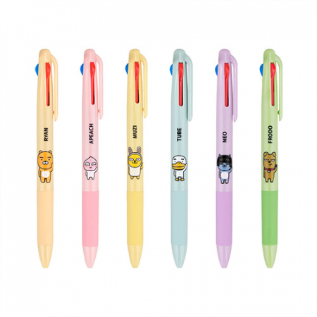 캐릭터 3색 볼펜 0.7mm #7