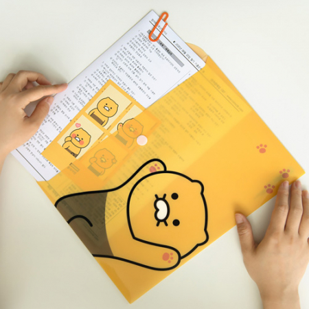 캐릭터 파일케이스 옐로우 #3