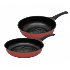 키친아트 스마트쿡 나피네 인덕션 겸용 2종 커플 세트 24cm