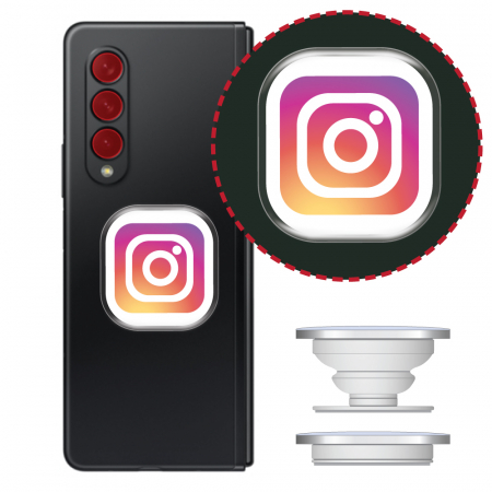 스마트톡 아크릴 사각 화이트 BG-08 #3