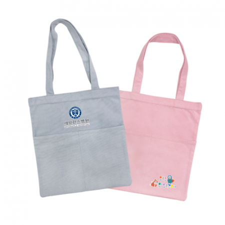 캔버스 포켓에코백 (10컬러) 34.5*35.5cm #4